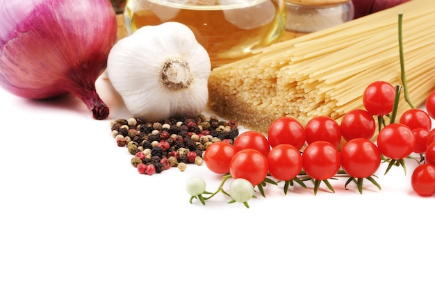 Stół z przygotowanymi składnikami